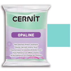 Cernit - Cernit Opaline Polimer Kil 56g 640 Mint Green