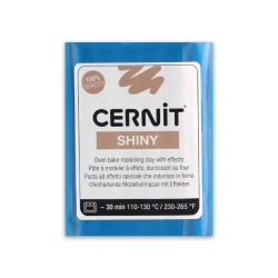 Cernit - Cernit Shiny Polimer Kil 56g 200 Blue