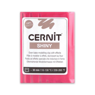 Cernit Shiny Polimer Kil 56g 400 Red