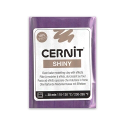 Cernit - Cernit Shiny Polimer Kil 56g 900 Violet