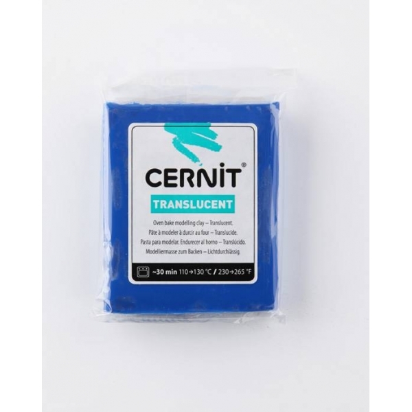 Cernit Translucent (transparan) Polimer Kil 56g 275 Sapphire