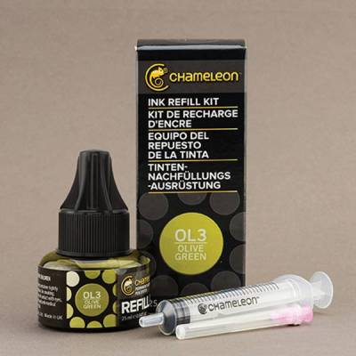 Chameleon Ink Refill OL3 Olive Green 25ml