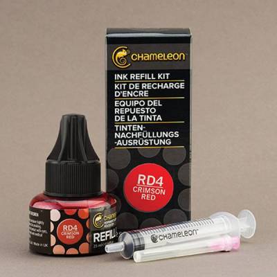 Chameleon Ink Refill RD4 Crimson Red 25ml