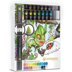 Chameleon - Chameleon Marker 22li Deluxe Set kutulu