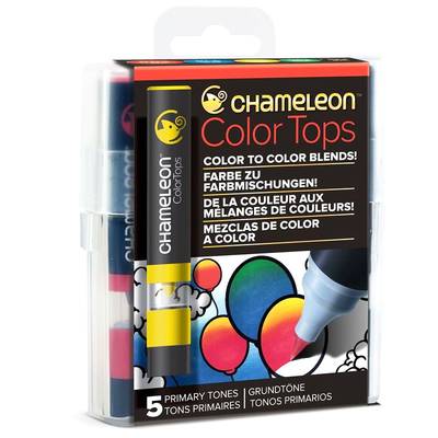 Chameleon Color Tops Marker Kalem 5li Set Prımary Tones