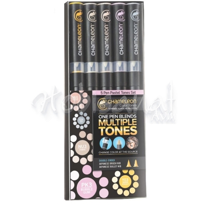 Chameleon Marker Kalem 5li Set Pastel Tones