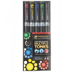 Chameleon - Chameleon Marker Kalem 5li Set Primary Tones