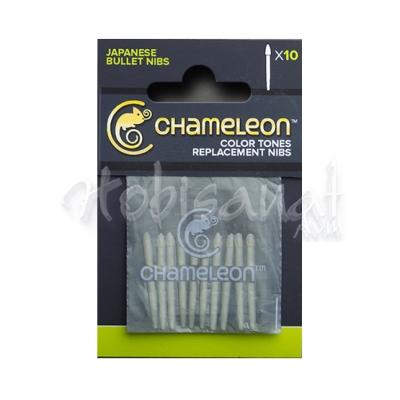 Chameleon Replacement Nibs 10lu Paket Bullet Nibs