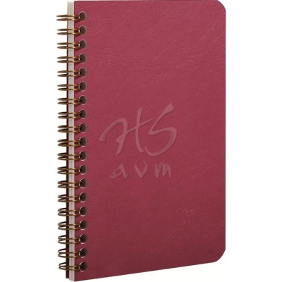 Clairefontaine Age Bag Spiralli Defter Çizgili A5 50 Sayfa Bordo