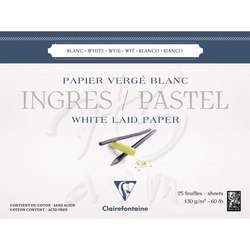 Clairefontaine - Clairefontaine Ingres Pastel Blok 25 Yaprak 130g 18x24