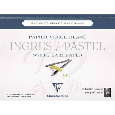 Clairefontaine Ingres Pastel Blok 25 Yaprak 130g 18x24