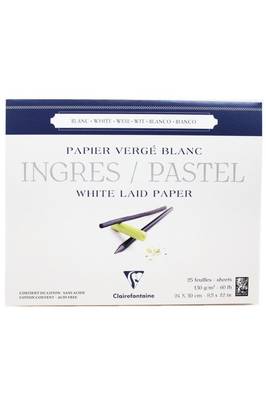 Clairefontaine Ingres Pastel Blok 25 Yaprak 130g 24x30