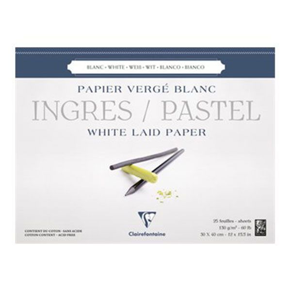 Clairefontaine Ingres Pastel Blok 25 Yaprak 130g 30x40
