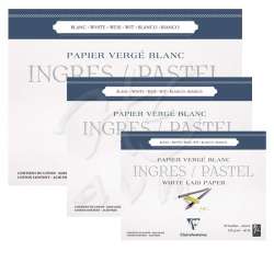 Clairefontaine - Clairefontaine Ingres Pastel Blok 25 Yaprak 130g