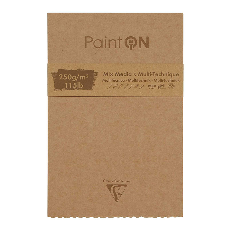 Clairefontaine Paint On Multi-technique Karışık Teknik Blok 250gr 50 Yp 22,9x30,5cm