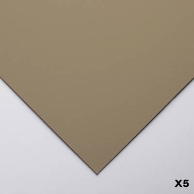 Clairefontaine Pastelmat Pastel Kağıdı 50x70cm 360g 5li Paket Brown