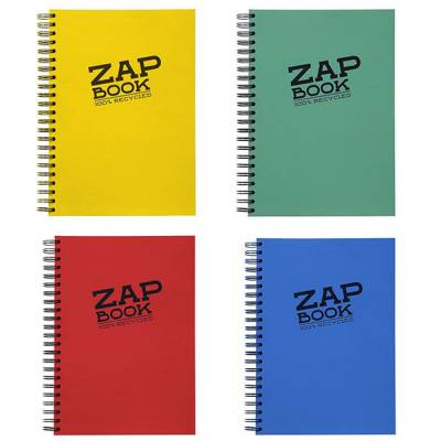 Clairefontaine Zap Book Spiralli Sketch Defter 80g 160 Yaprak A4