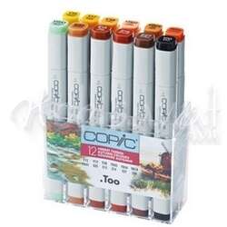 Copic - Copic Marker 12li Set Autumn Colors