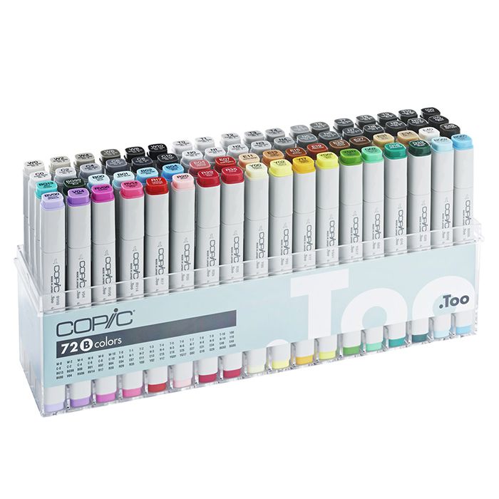 Copic Marker 72li Set B