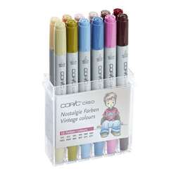 Copic - Copic Ciao Marker 12li Set Nostalgie Colors