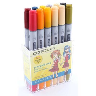 Copic Ciao Marker 12li Set School Uniforms