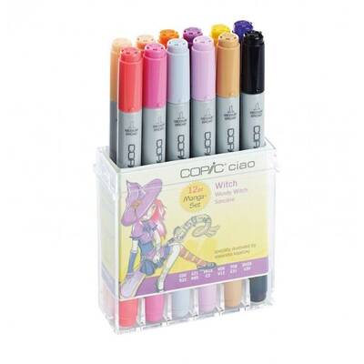 Copic Ciao Marker 12li Set Wendy Witch