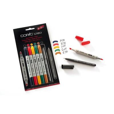 Copic Ciao Marker Set 5+1 Hues