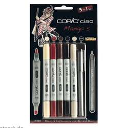 Copic - Copic Ciao Marker 5+1 Set Manga 5