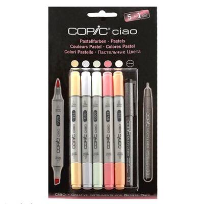 Copic Ciao Marker 5+1 Set Pastel Tones