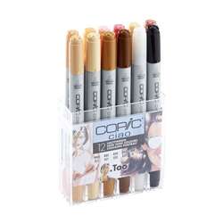 Copic - Copic Ciao Marker 12li Set Skin Tones