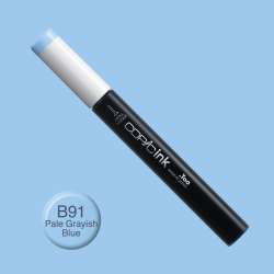 Copic - Copic İnk Refill 12ml B91 Pale Grayish Blue