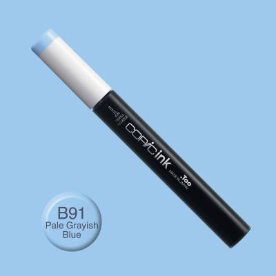 Copic İnk Refill 12ml B91 Pale Grayish Blue