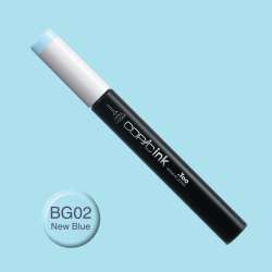 Copic - Copic İnk Refill 12ml BG02 New Blue