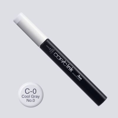 Copic İnk Refill 12ml C-0 Cool Gray No.0