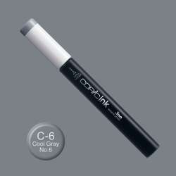 Copic - Copic İnk Refill 12ml C-6 Cool Gray No.6