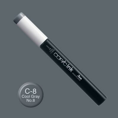Copic İnk Refill 12ml C-8 Cool Gray No.8