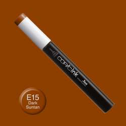 Copic - Copic İnk Refill 12ml E15 Dark Suntan