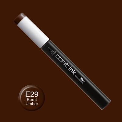 Copic İnk Refill 12ml E29 Burnt Umber