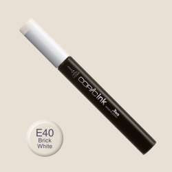 Copic - Copic İnk Refill 12ml E40 Brick White