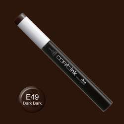 Copic - Copic İnk Refill 12ml E49 Dark Bark