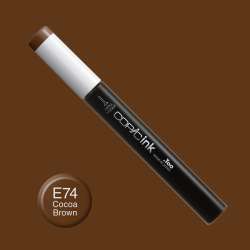 Copic - Copic İnk Refill 12ml E74 Cocoa Brown