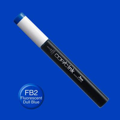 Copic İnk Refill 12ml FB2 Fluorescent Dull Blue