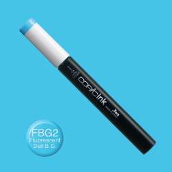 Copic - Copic İnk Refill 12ml FBG2 Fluorescent Dull Blue Green