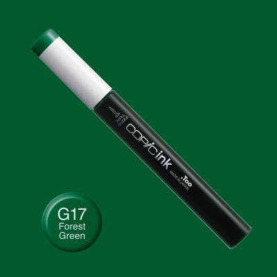 Copic İnk Refill 12ml G17 Forest Green