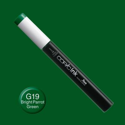 Copic İnk Refill 12ml G19 Bright Parrot Green