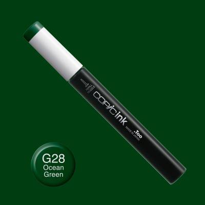 Copic İnk Refill 12ml G28 Ocean Green