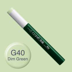 Copic - Copic İnk Refill 12ml G40 Dim Green
