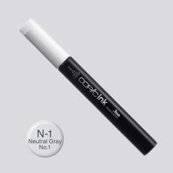 Copic - Copic İnk Refill 12ml N-1 Neutral Gray No.1