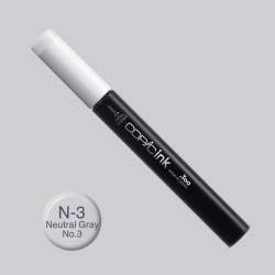 Copic - Copic İnk Refill 12ml N-3 Neutral Gray No.3