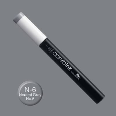 Copic İnk Refill 12ml N-6 Neutral Gray No.6